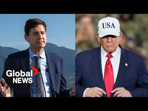 YouTube video thumbnail: BC Will go Ahead With its own Anti-Tariff ad Despite Trump Blow-up Over Ontario: Eby