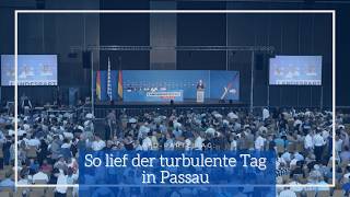 AfD-Landesparteitag: So lief der turbulente Tag in Passau