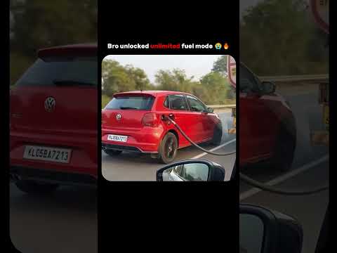 Bro unlocked unlimited fuel mode ๐ญ๐ฅ #shorts #cars #caredit #automobile #foryou