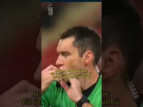 Bizimkiler de "ofsaytımsı" falan diyor.😄 #referee #süperlig #turkishreferee #türkhakem #jarredgillet