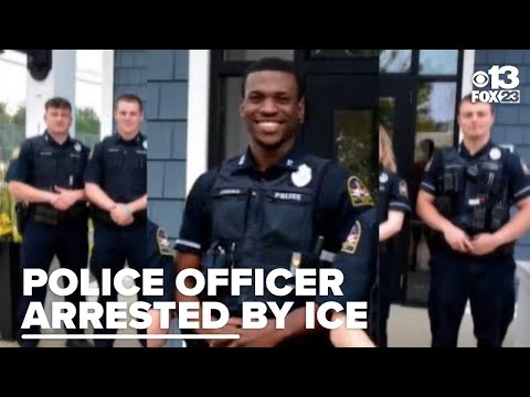 YouTube video thumbnail: Maine Police Department Says Officer Arrested by ICE Provided Required Documents Before Hiring