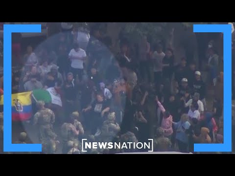 YouTube video thumbnail: Pritzker Urges Calm Ahead of ICE Raids Over Halloween Weekend