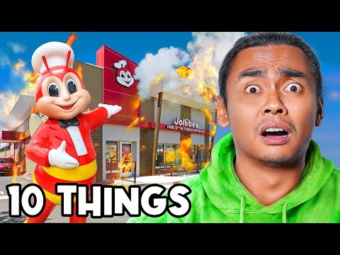 10 THINGS NOT TO DO IN JOLLIBEE