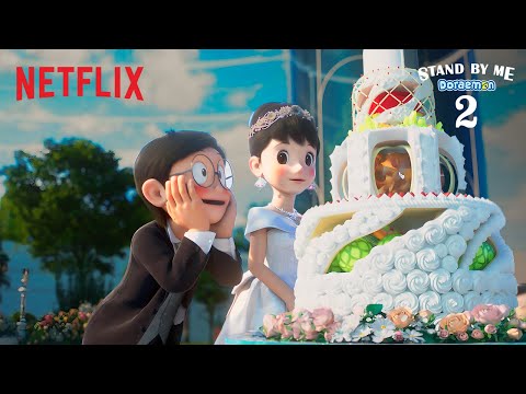 Nobita And Shizuka Get MARRIED?! &#128561;&#128525; | Stand By Me Doraemon 2 | Hindi Clip
