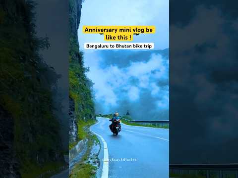 Bengaluru to Bhutan bike trip #bhutan #bengaluru #vstrom650