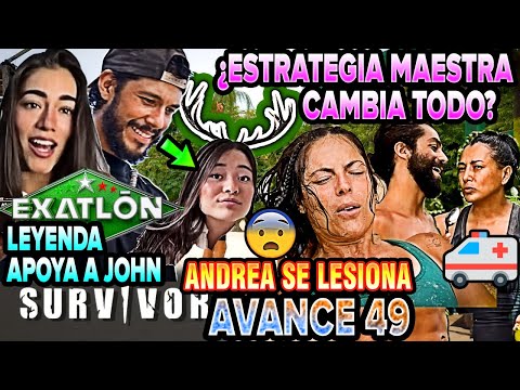 ESTO LO CAMBIÓ TODO😱 ¿JHON LE DA TÓTEM FALSO A JANETTE? ANDREA🤕 48 avance 49 #Survivor México 2025