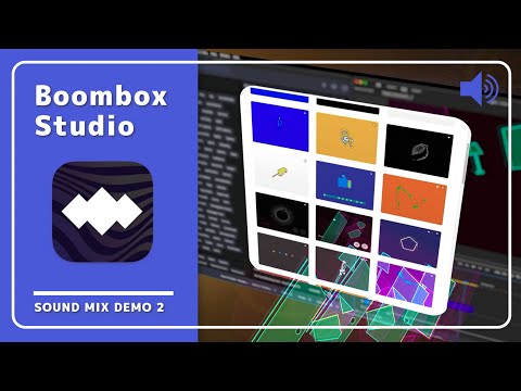 Boombox Studio — Getting Visual with Syncing Audio