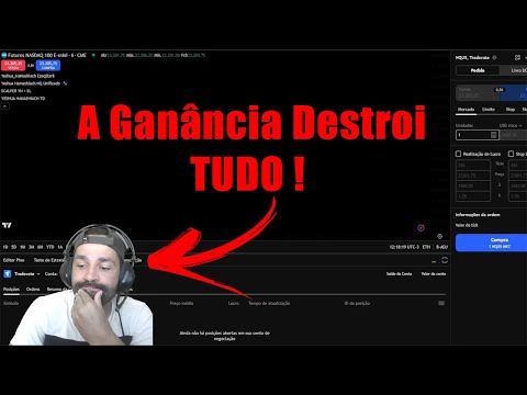 A GANÂNCIA TOMOU MEU DINHEIRO HOJE !