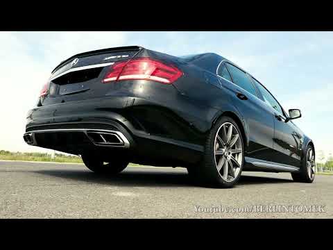 Mercedes E63 AMG S vs BMW M5 Acceleration