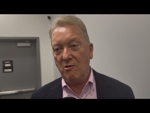 Frank Warren FUMES AT REFEREE AFTER HAMZAH SHEERAZ BRUTALLY STOPS EDGAR BERLANGA | CANELO | EUBANK