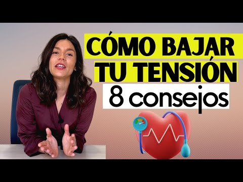 ⬇️Cómo bajar la tensión arterial alta de forma natural: 8 consejos efectivos