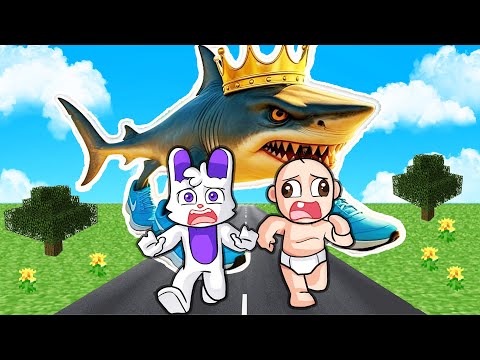 ¡BEBES NOOB VS TRALALERO TRALALA! 👶🦈 CAPITAN WINKI & BEBE NOOB