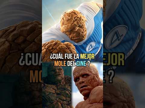 Cuál fue la mejor versión de la MOLE en el cine? #marvel #mcu #fantasticfour