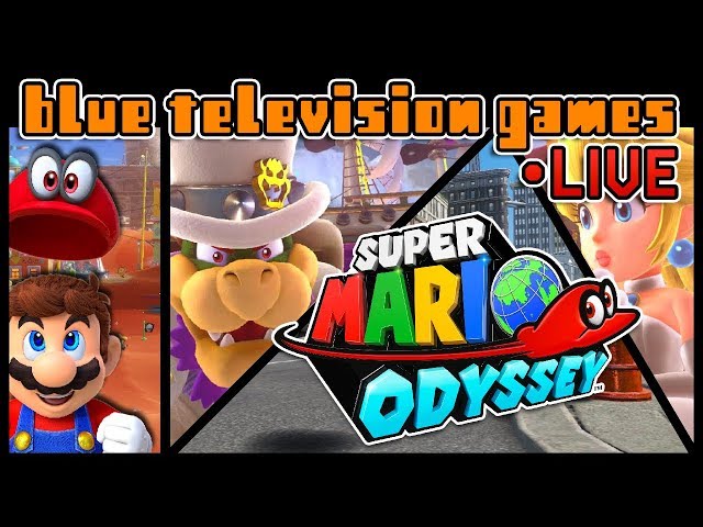 (LIVE) Super Mario Odyssey - Moon Hunting!