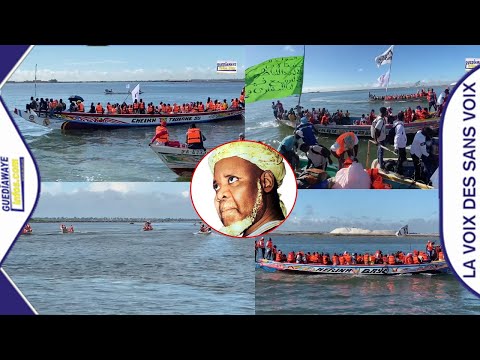 Gamou Medina Baye 2024: Vivez l’arrivée spectaculaire des pèlerins en pirogue