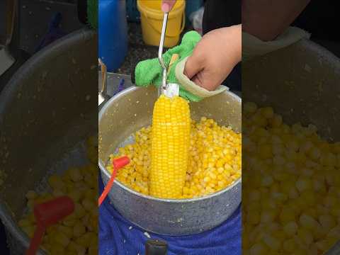 Sweet corn dessert that you eat when you go to Malaysia!!!