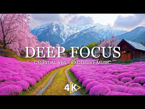 Celestial Veil | 4K Video Nature - Focus Music