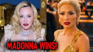 Jennifer Lopez HUMILIATED by Madonna Comparisons?