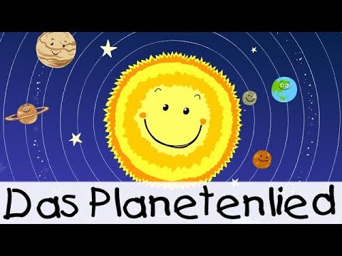 💡 Das Planetenlied || Kinderlieder zum Lernen