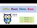 Understanding Affixes and Word Structure