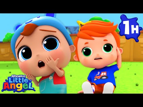 Uh Oh, Accidents Song | Little Angel - Healthy Habits Songs for kids