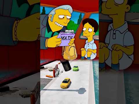 Le fils de gros Tony 😅 #cartoon #dessinanimé #lessimpson