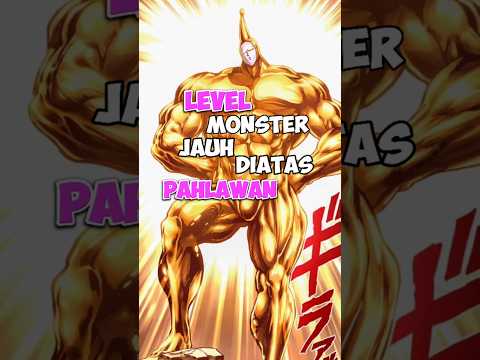 Perbedaan kekuatan yang sangat tinggi💀 #onepunchman #saitama #anime