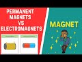 Differences Between Permanent Magnets and Electromagnets