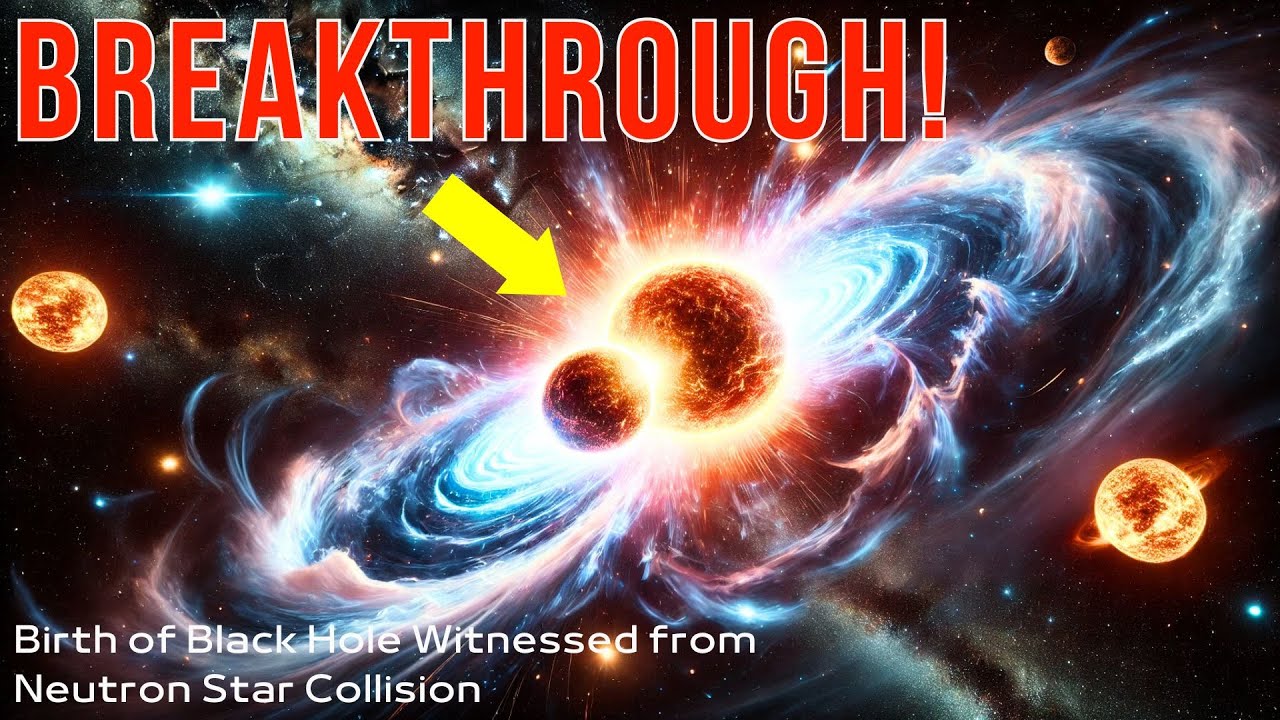 Scientific Breakthrough: Birth of Black Hole Witnessed from Neutron Star Collision