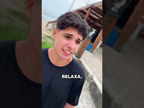 Relaxa na praia #shorts