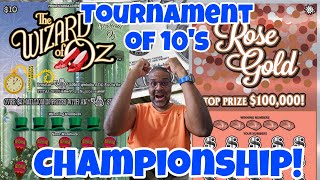 What are the best $10 Scratch Off Tickets in PA or Maryland? Tournament of 10's Championship