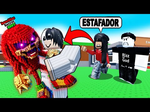 Robé NUEVO BRAINROT SECRETO a CHICA ESTAFADORA y LLAMÓ a su HERMANO en Steal a brainrot