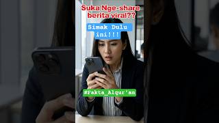 SETAN MASUTH | Setan Penyebar berita Hoaks | Jangan Share Berita Viral | #shortsfeed #shorts #quotes