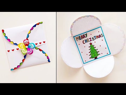 🎄Christmas cards🎄 // How to make christmas greeting Card idea // DIY easy christmas greeting cards