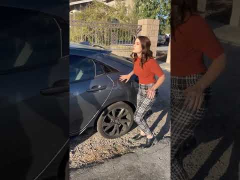 They helped a ROBBER to STEAL a car!