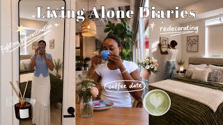 Living Alone Vlog | Cozy Room Makeover, Productivity Reset & Girls’ Night 🌸