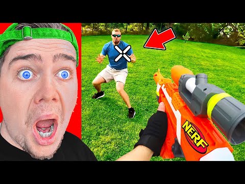 J'ai Regardé le Plus Grand Combat de NERF du Monde !