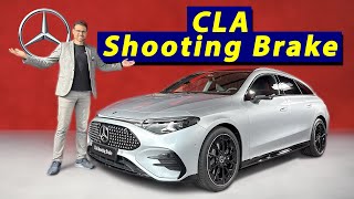all-new Mercedes CLA Shooting Brake 2026 PREMIERE - EV or ICE!