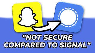 I Ditched Snapchat for Properly Configured Signal - Privacy Wins Of The Week!