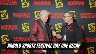2025 Arnold Sports Festival Day 1 Recap with Jim McMahon, Mutant CEO, interview with Muscle Insider