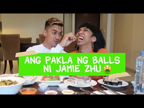 VEGAN MUKBANG WITH JAMIE ZHU (KASUKA OPO!!)