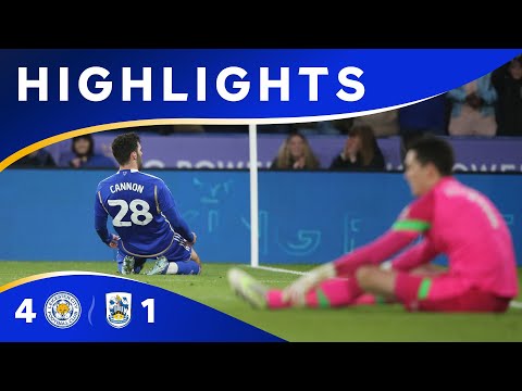 Cannon ON FIRE! 🔥 | Leicester City 4 Huddersfield Town 1