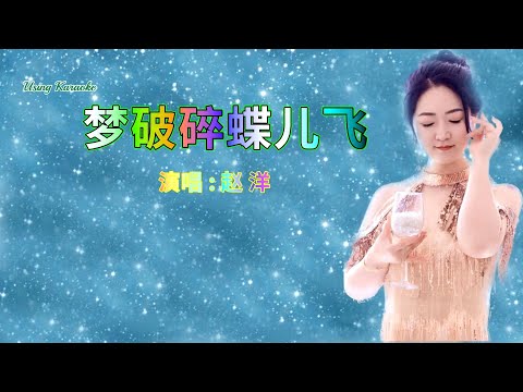 夢破碎蝶兒飛-趙洋-伴奏 KARAOKE