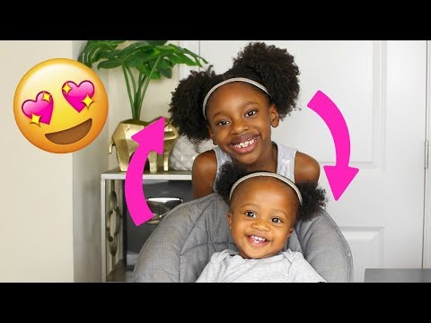 TRANSFORMING MY LITTLE SISTER INTO ME! *CUTEST VIDEO EVER!*