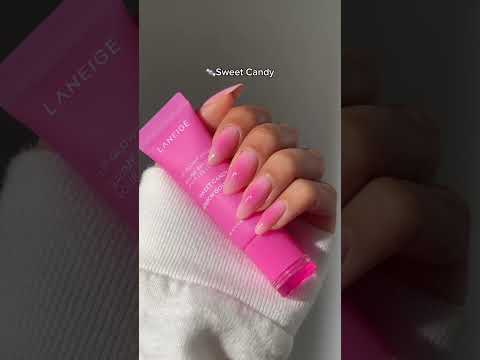 Matching My Nails To The Laneige Lip Glowy Balm✨🌸