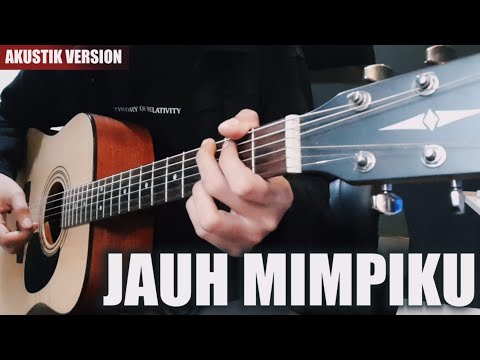 PETERPAN - JAUH MIMPIKU Akustik Version (Instrumental Cover) + Lirik | Nostalgia