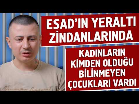 Esad'ın Yeraltı Zindanlarında Kadınların Kimden Olduğu Bilinmeyen Çocukları Vardı