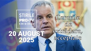 Știrile PRO TV (ORA 17:00) | CERERILE DE EXTRĂDARE, ACCEPTATE | Moldova