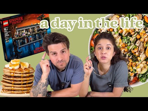 A Simple Day of Eating + LEGO Room Tour & More (vlog)