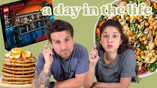 A Simple Day of Eating + LEGO Room Tour & More (vlog)